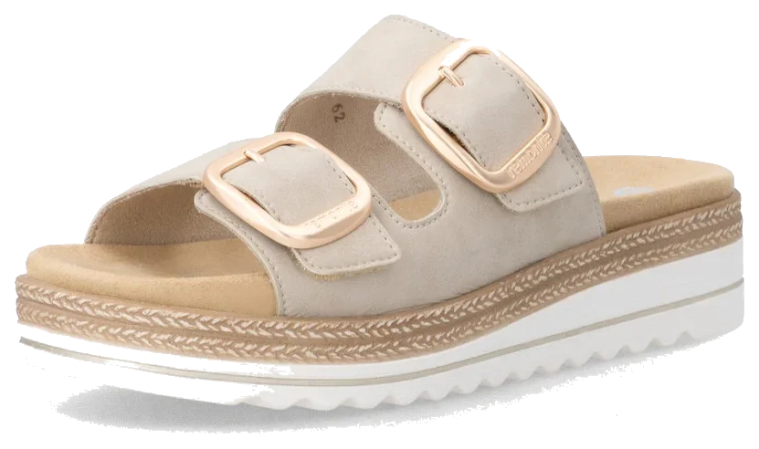 Remonte platform sandal in sand